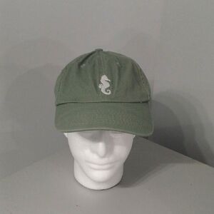 Sunny Co. Seahorse Embroidered Green Cap, pre-loved excellent conditions